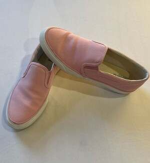 Keds Double Decker Pink Canvas Slip-On Sneakers with Dream Foam sz9 
C15